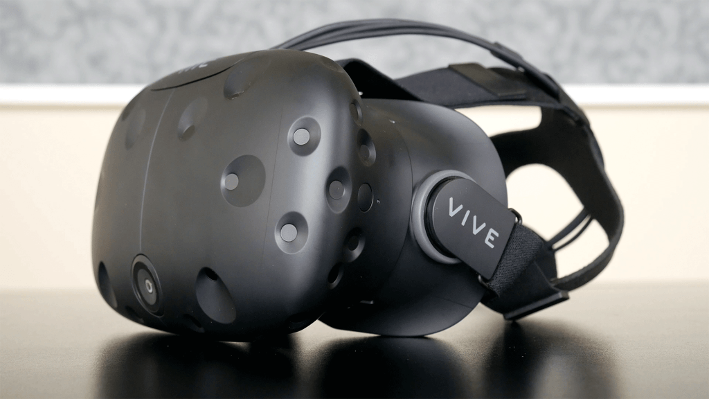 Side View of the HTC Vive